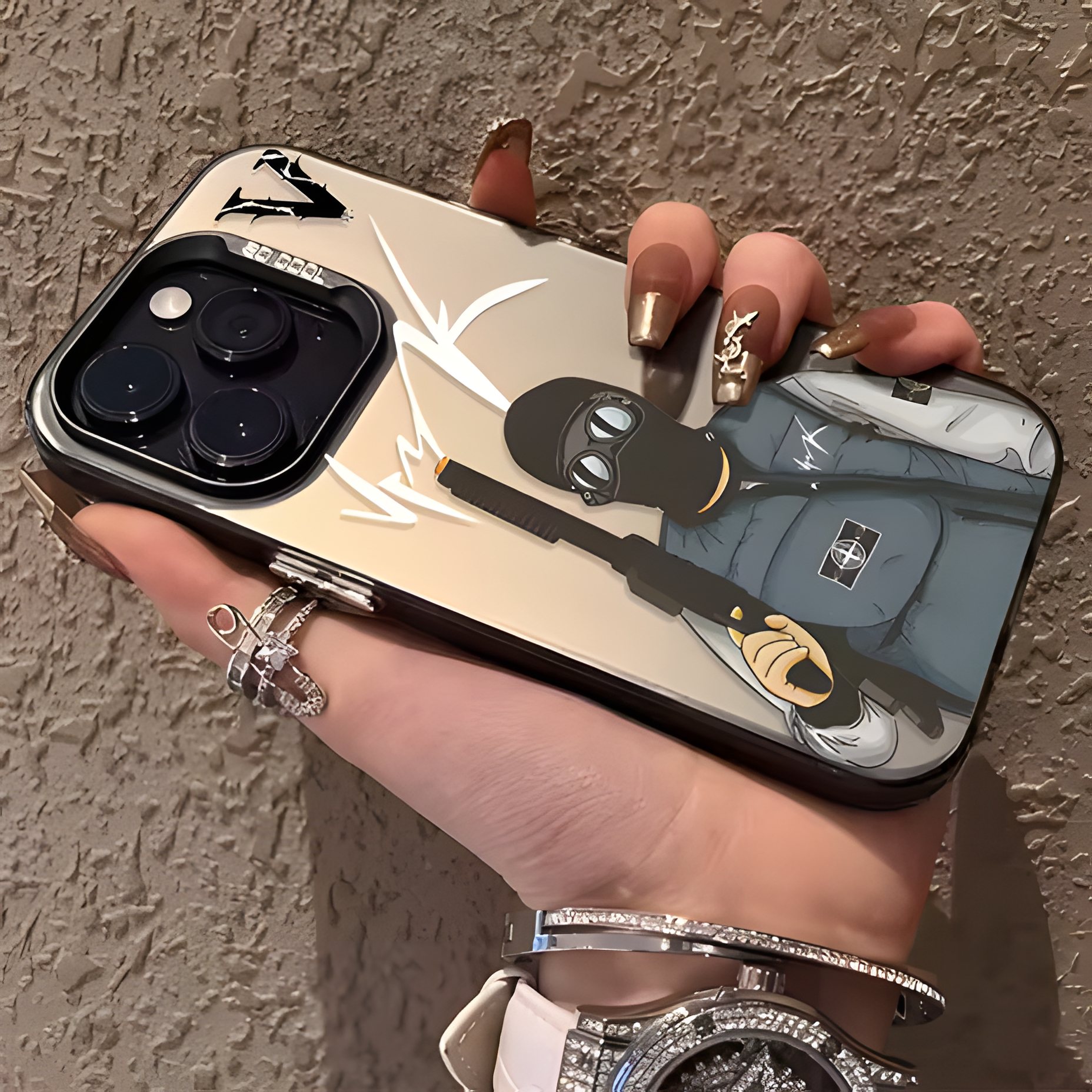 Coque Vrunk - Beige Blue Guy