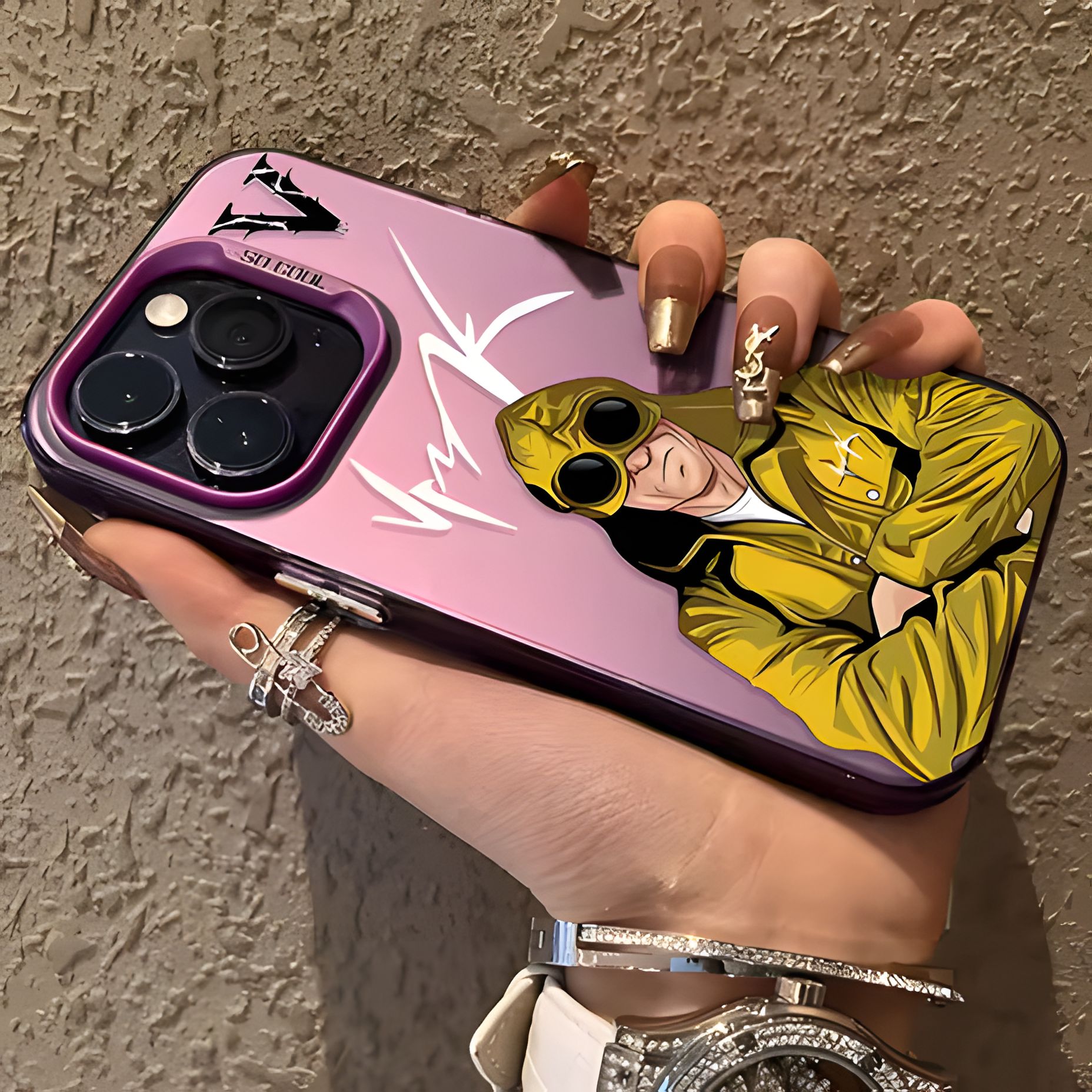 Coque Vrunk - Pink Yellow Guy