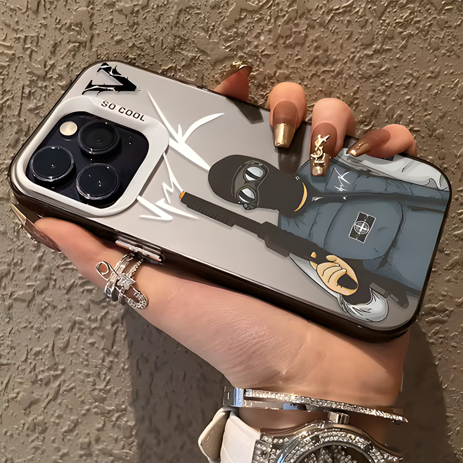 Coque Vrunk - Silver Yellow Guy